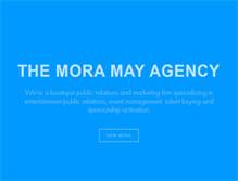 Tablet Screenshot of moramayagency.com